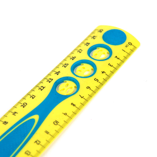 滑り止めグリップ定規