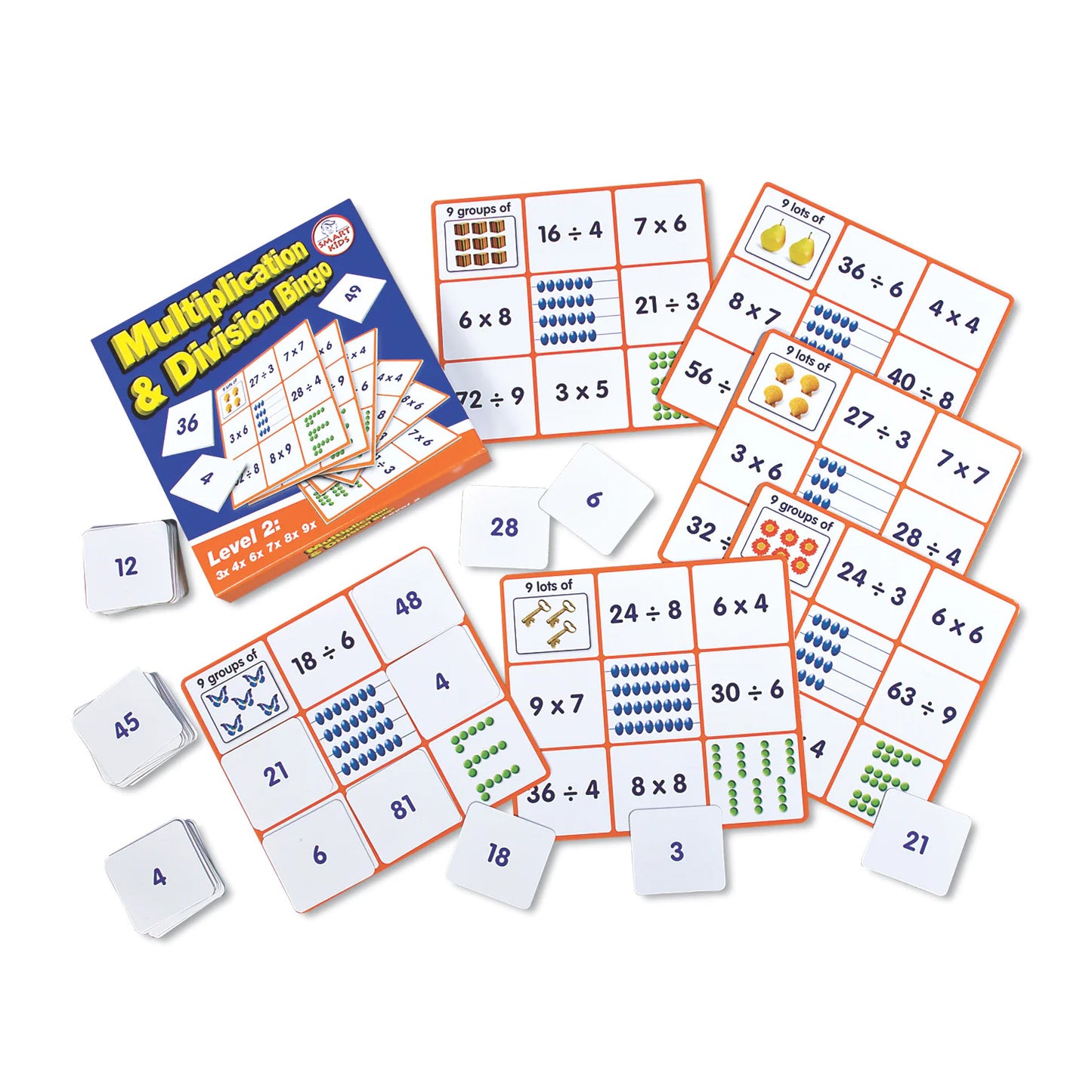 掛け算 割り算ビンゴ Level 2